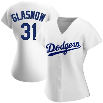 Women's Replica Los Angeles Dodgers Tyler Glasnow Home Jersey - White