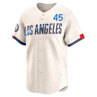 Youth Limited Los Angeles Dodgers J.P. Feyereisen 2024 City Connect Jersey - Cream