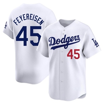 Youth Limited Los Angeles Dodgers J.P. Feyereisen Home Jersey - White