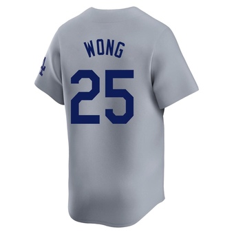 Youth Limited Los Angeles Dodgers Kolten Wong Away Jersey - Gray