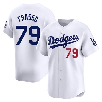 Youth Limited Los Angeles Dodgers Nick Frasso Home Jersey - White