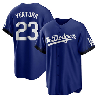 Youth Replica Los Angeles Dodgers Robin Ventura 2021 City Connect Jersey - Royal